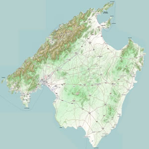 Majorca Map